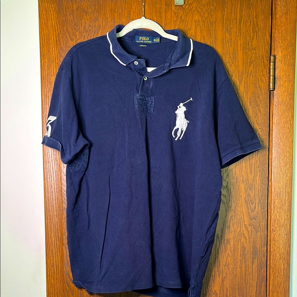 Polo by Ralph Lauren Boys Navy Blue Polo Shirt